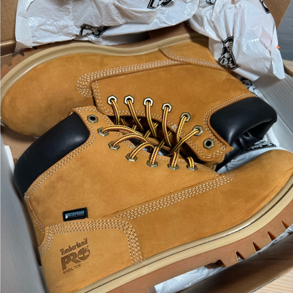 Timberland PRO Direct Attach Steel Toe Waterproof Boots Women’s 7.5